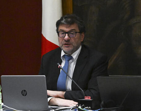 Il ministro dell'Economia e delle Finanze, Giancarlo Giorgetti © ANSA