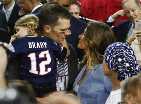 Tom Brady e Gisele Bundchen vicini al divorzio © EPA
