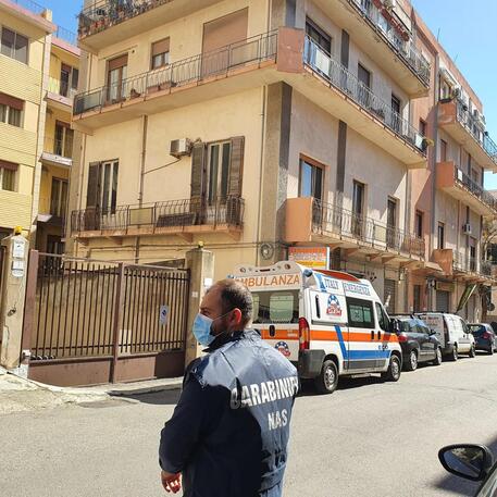 La casa di riposo abusiva scoperta dai carabinieri del Nas a Reggio Calabria © ANSA