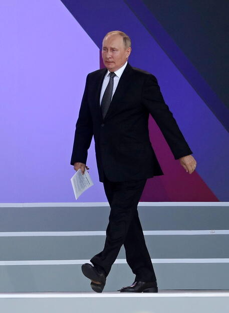 Il presidente russo Vladimir Putin © EPA