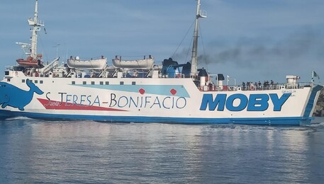 Sardegna Corsica, traghetto Moby (ANSA)