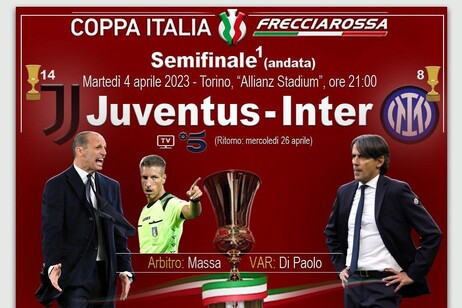 Coppa Italia, semifinale: Juventus-Inter