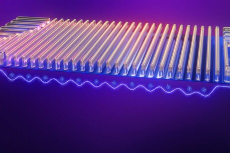 Schematic of the 12-qubit Tunnel Falls, made by Intel.  Credit: Inter Corporation