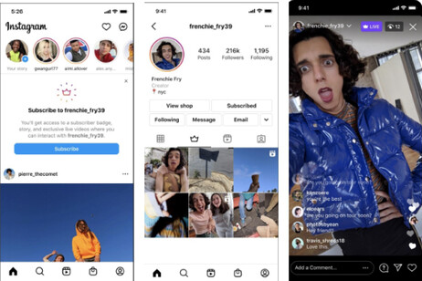 Instagram, anche in Italia la funzione per abbonarsi ai 'creator'