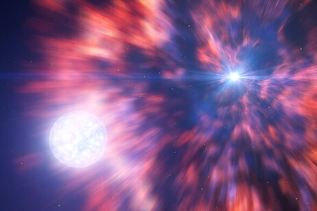 Osservato per la prima volta in diretta ciò che accade dopo l'esplosione di una supernovae (fonte: ESO/L. Calçada)