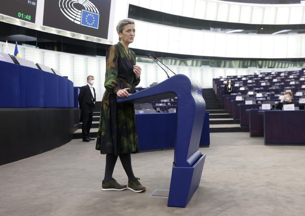 Vestager, Ue farà rispettare con forza nuove norme sulle Big Tech (foto: EPA)