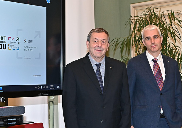 Il presidente della Fondazione Compagnia di San Paolo Francesco Profumo e il segretario generale  Alberto Anfossi © ANSA