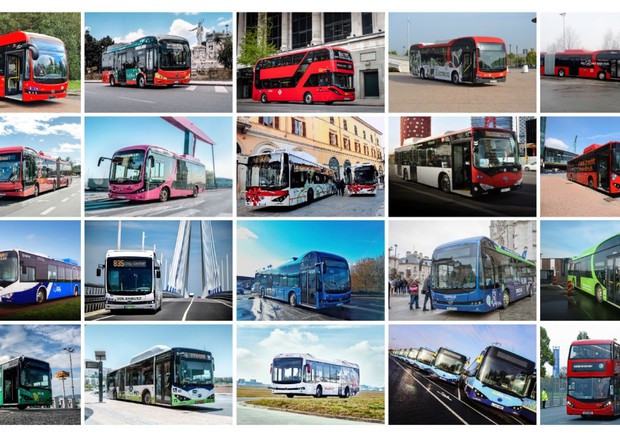 Byd, consegnati 70mila bus elettrici in 10 anni (ANSA)