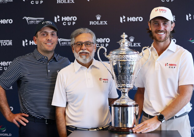 Hero Cup 2023 golf tournament in Abu Dhabi (foto: ANSA)