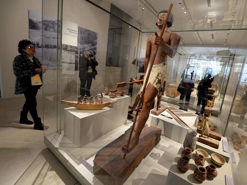 Turin 's Egyptian Museum, inauguration of new guided tour - ALL RIGHTS RESERVED