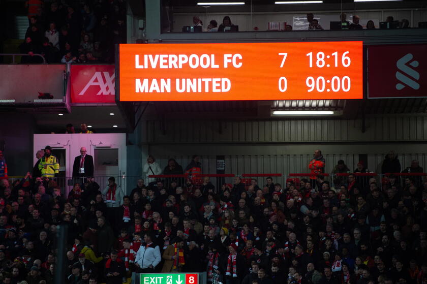 English Premier League - Liverpool FC vs Manchester United © ANSA/EPA