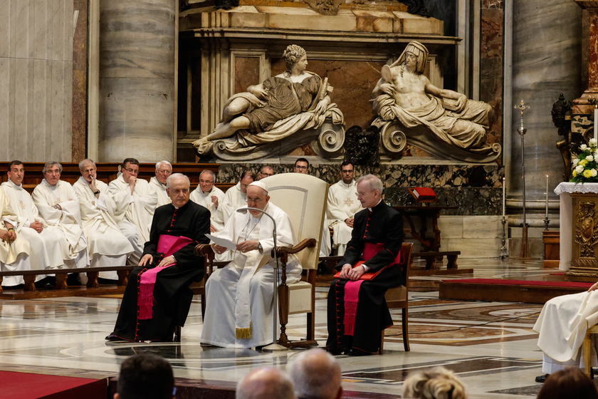 Papa riceve in udienza i pellegrini da Concesio e Sotto il Monte - RIPRODUZIONE RISERVATA