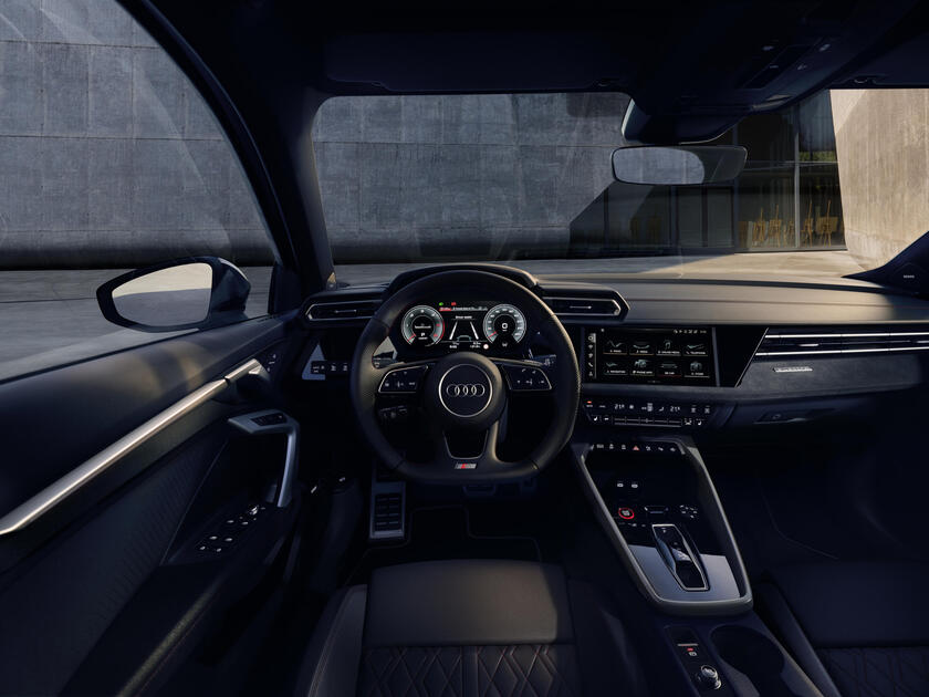 Audi S3 si rinnova e le prestazioni puntano al rialzo © ANSA/Web