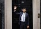 New British Prime Minister Rishi Sunak arrives in Downing Street (ANSA)