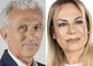 I candidati a sindaco di Latina, Damiano Coletta e Matilde Celentano © ANSA