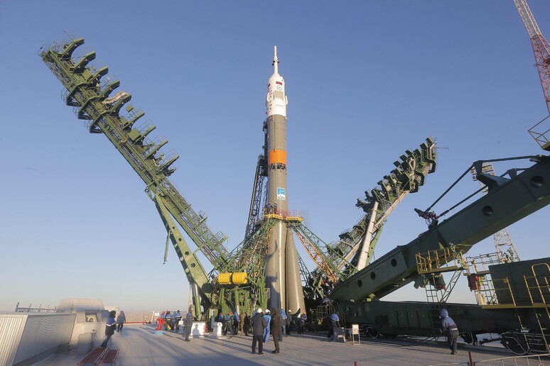 Soyuz e la missione Futura © ANSA/EPA