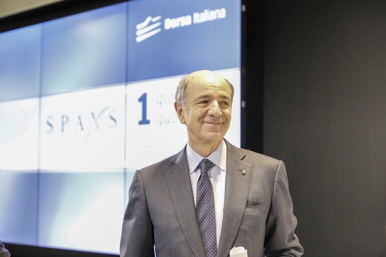 Corrado Passera, fondatore e presidente esecutivo di Spaxs - RIPRODUZIONE RISERVATA
