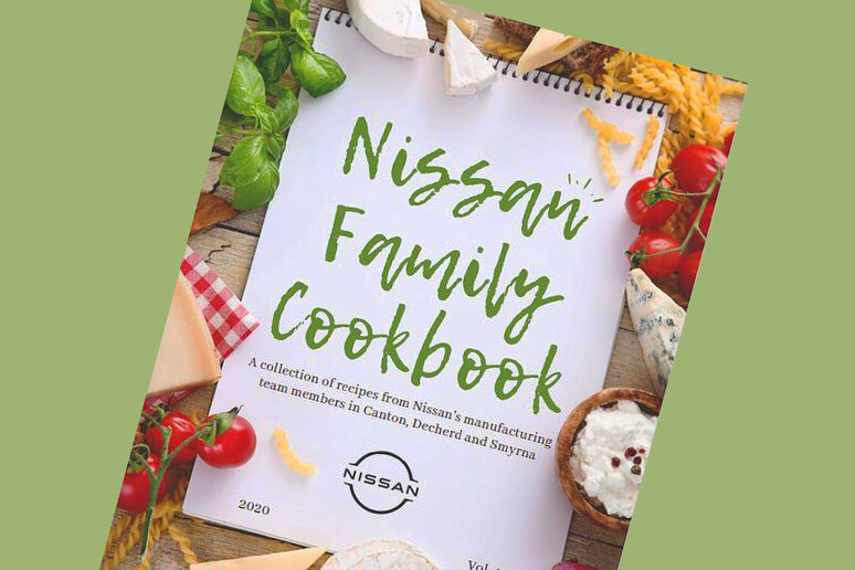 Nissan Family Cookbook, ricettario dipendenti fabbriche Usa - RIPRODUZIONE RISERVATA