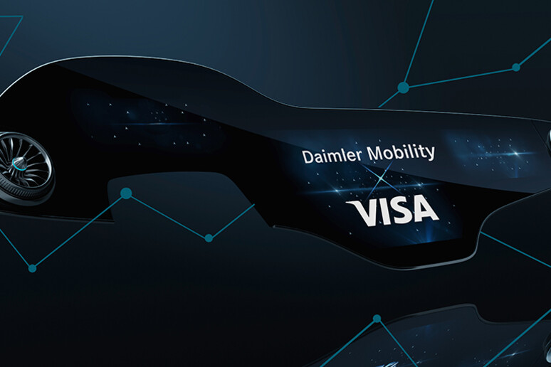 Daimler e Visa, partnership per pagare dalla Mercedes - RIPRODUZIONE RISERVATA