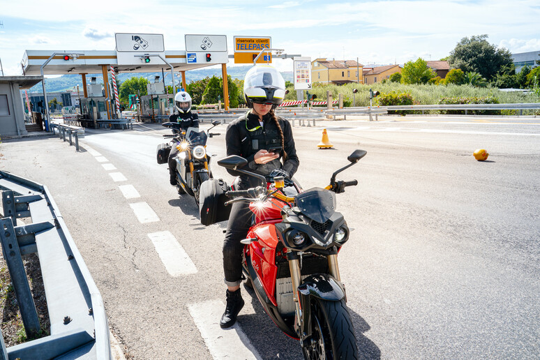 Telepass Family, stop costi abbonamento motociclisti © ANSA/Leonardo Perugini