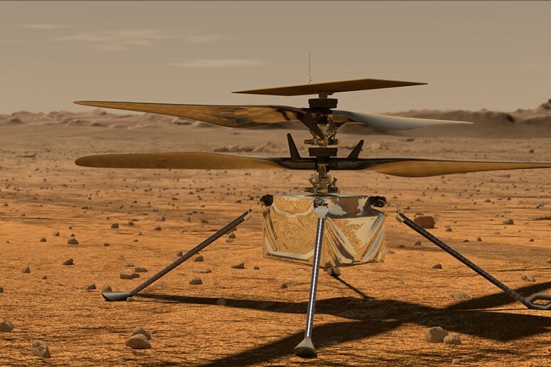 Registrato il ronzio di Ingenuity in volo su Marte (fonte: NASA/JPL-Caltech) - RIPRODUZIONE RISERVATA