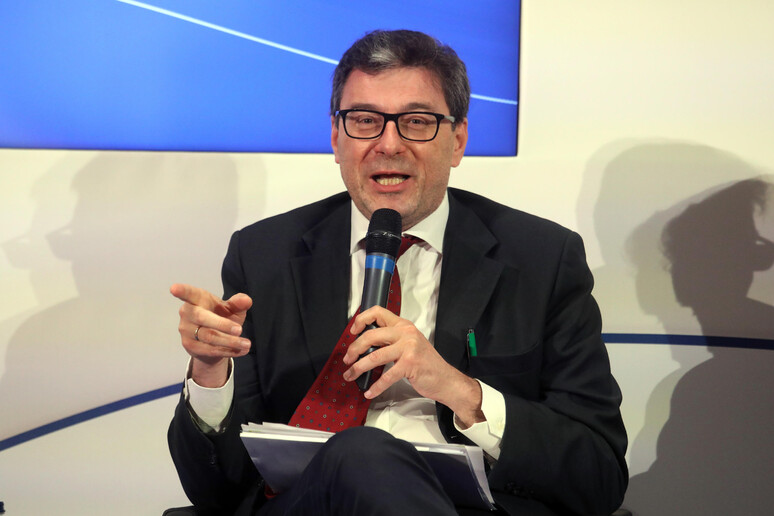 Il ministro dello sviluppo economico, Giancarlo Giorgetti (archivio) - RIPRODUZIONE RISERVATA