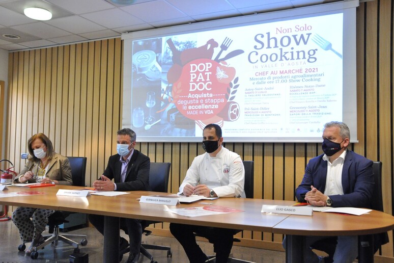 Conferenza stampa presentazione Non solo Show Cooking - RIPRODUZIONE RISERVATA