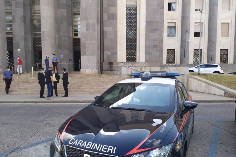 Carabinieri Palazzo Giustizia Cagliari - RIPRODUZIONE RISERVATA