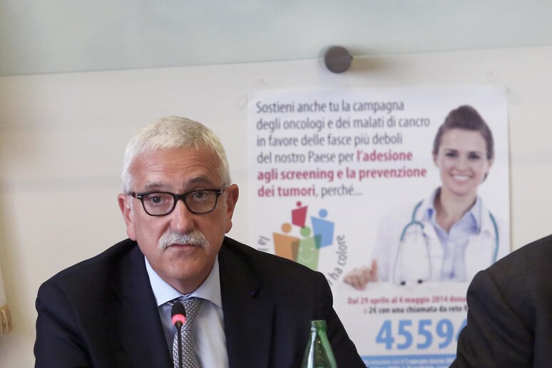 Francesco Cognetti, presidente della Federazione oncologi - RIPRODUZIONE RISERVATA