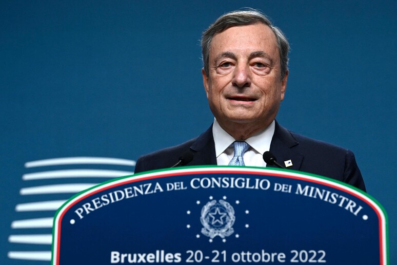 Mario Draghi © ANSA/AFP