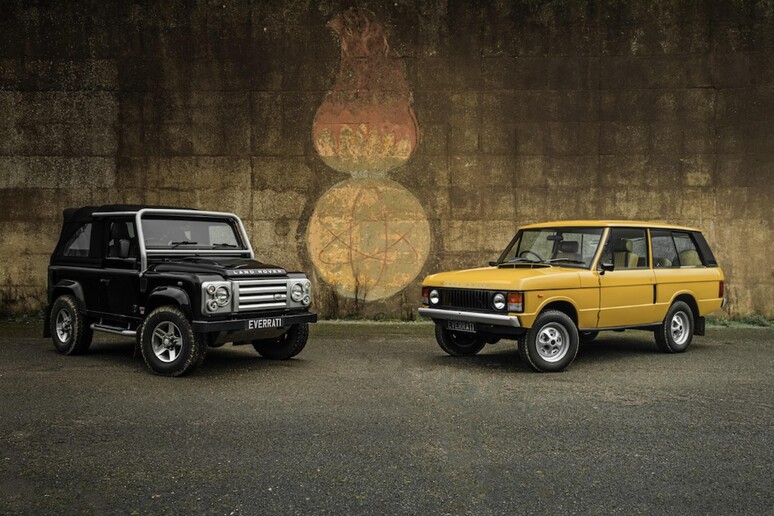 Everrati elettrifica e restaura Range e Land Rover classiche © ANSA/Everrati