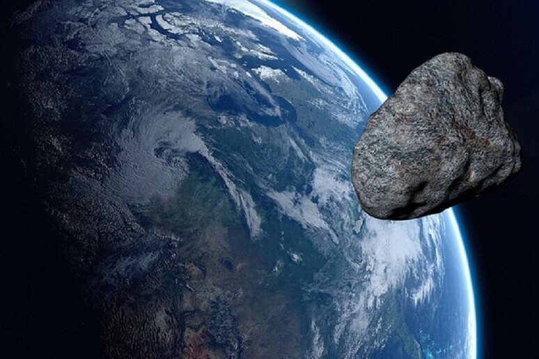 Rappresentazione artistica di un asteroide vicino alla Terra (fonte: Pixabay) - RIPRODUZIONE RISERVATA