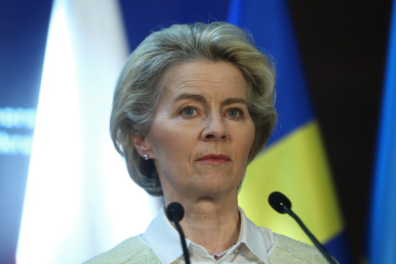 Presidente della Commissione Ue Ursula von der Leyen (archivio) © ANSA/EPA