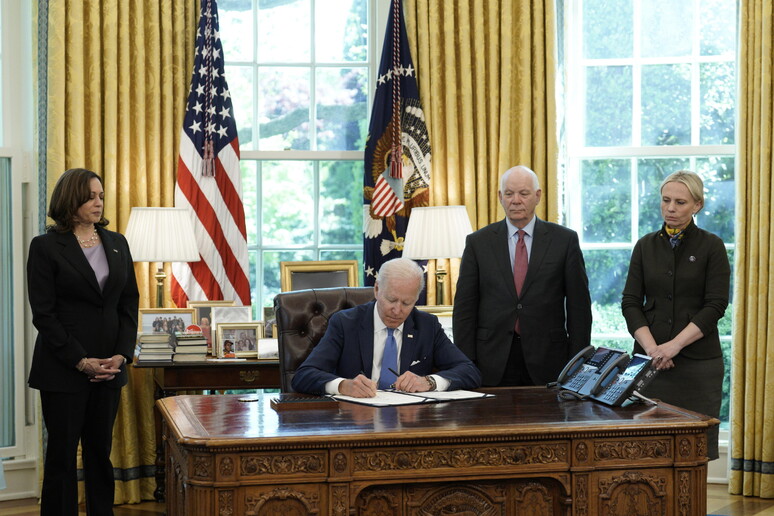 Presidente americano Joe Biden (archivio) © ANSA/EPA