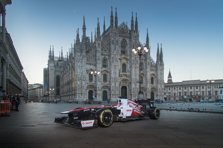 Alfa Romeo: la Formula 1 in città per i 112 anni del brand - RIPRODUZIONE RISERVATA