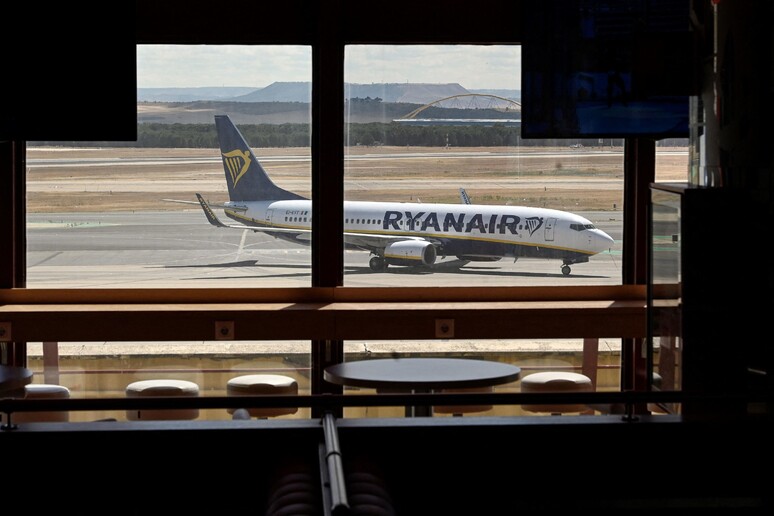 Un aereo Ryanair © ANSA/AFP
