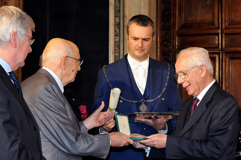 Aldo Balocco con il Presidente emerito Giorgio Napolitano - RIPRODUZIONE RISERVATA