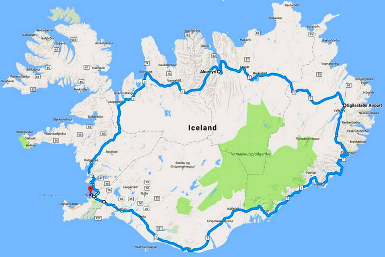 Grandi Strade: Ring Road attorno a Islanda clima permettendo © ANSA/Ente Islanda Turismo /Ente Gesti