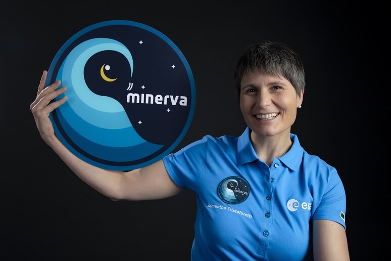 Samantha Cristoforetti taglia il traguardo dei primi 100 giorni della missione Minerva (fonte: ESA–A. Conigli) - RIPRODUZIONE RISERVATA