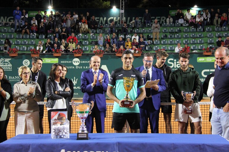 Il brasiliano Monteiro vincitore del torneo Aon di Genova - RIPRODUZIONE RISERVATA