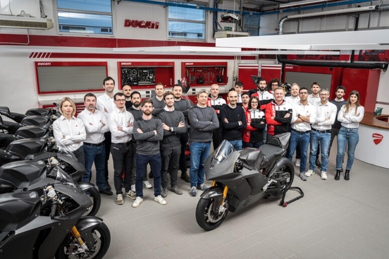 Iniziata la realizzazione dei prototipi Ducati MotoE © ANSA/Web
