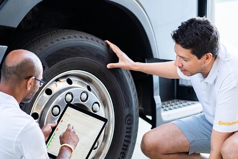 Gestione digitale degli pneumatici con Continental © ANSA/web