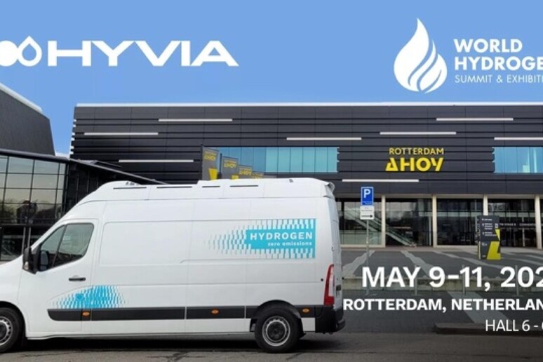 Hyvia al World Hydrogen Summit 2023 di Rotterdam © ANSA/Hyvia