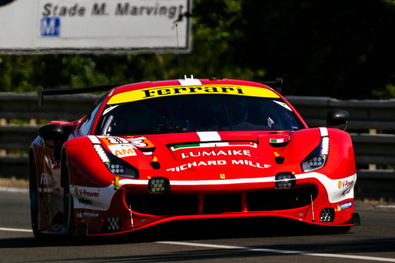 Ferrari con sette 488 GTE alla 24 Ore di Le Mans © ANSA/Ferrari
