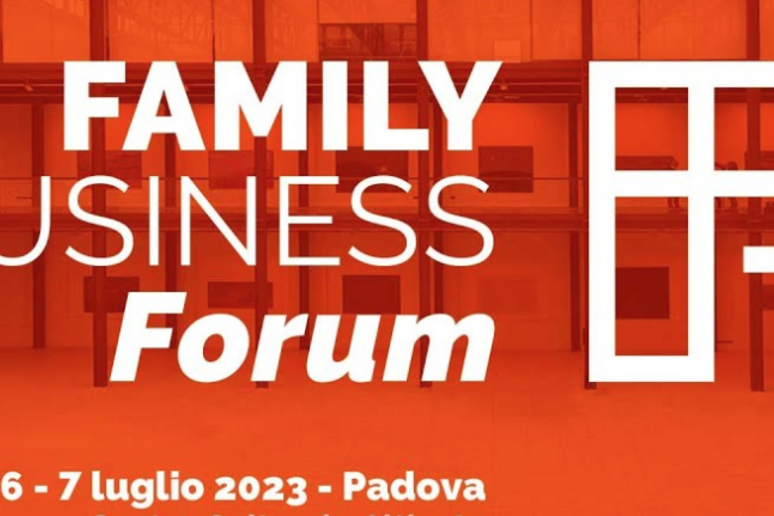 Family business forum - RIPRODUZIONE RISERVATA