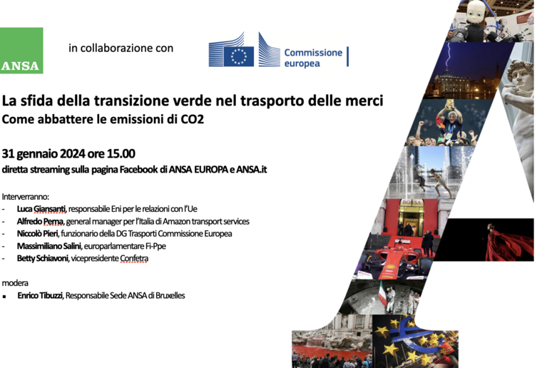 Forum Ansa - sfida transizione verde nel trasporto merci - RIPRODUZIONE RISERVATA