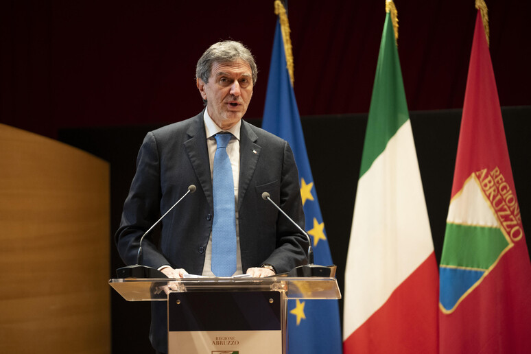 Il presidente della Regione Abruzzo, Marco Marsilio -     RIPRODUZIONE RISERVATA